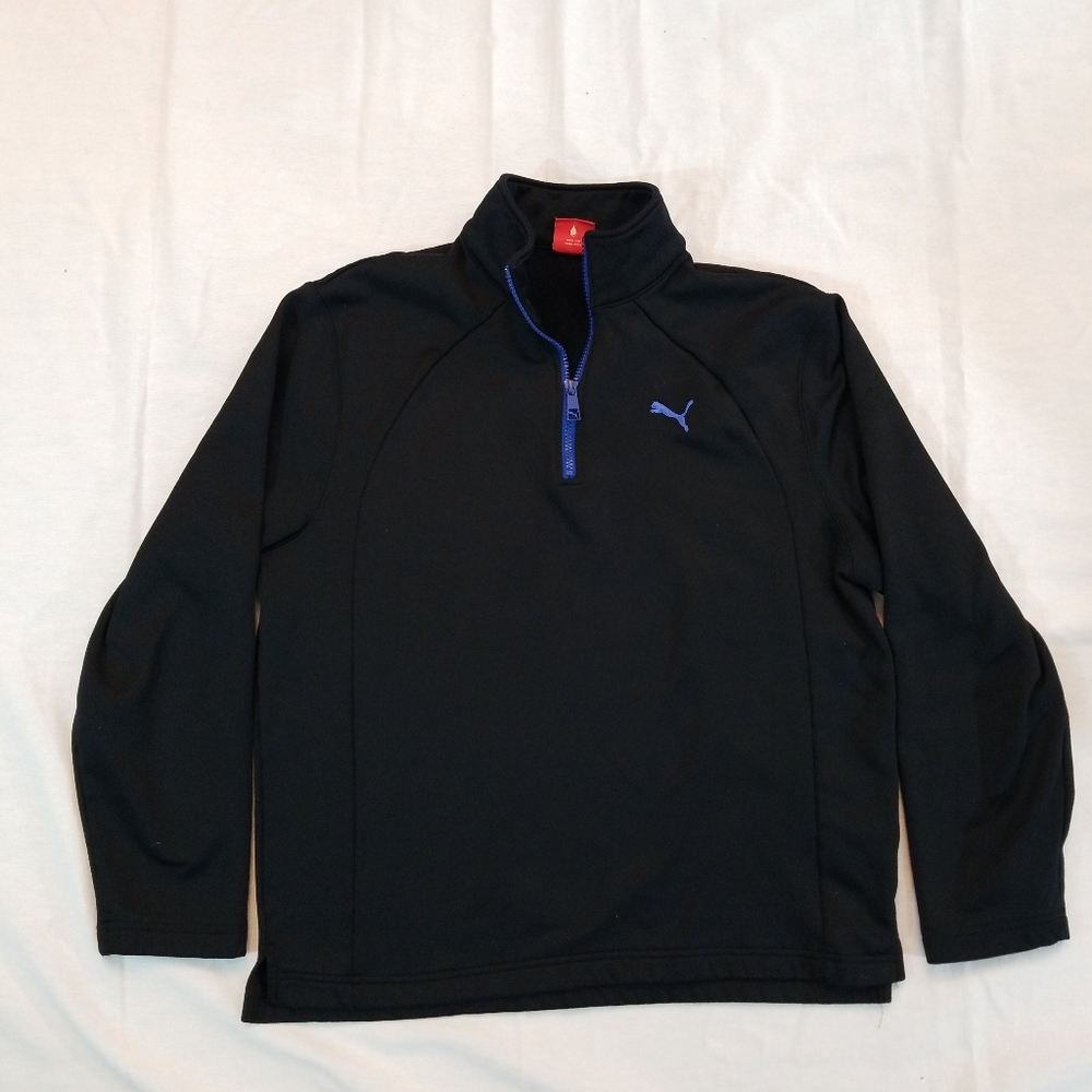 Puma Boys Pullover Black Kids
